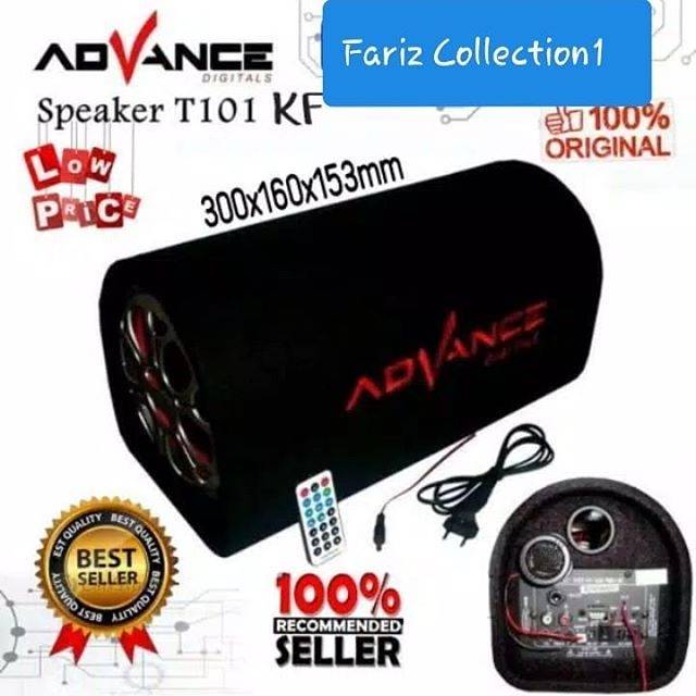 SPEAKER ADVANCE T101KF KARAOKE / SPEAKER TABUNG T101 KF ORIGINAL SB