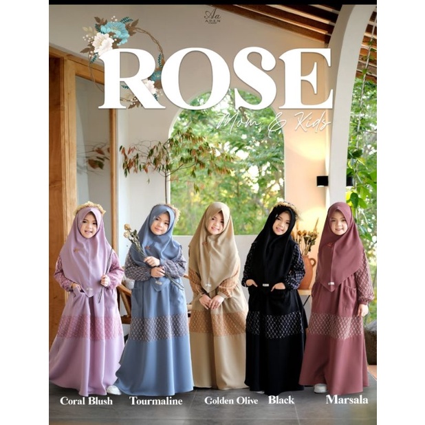 gamis anak rose by Aden hijab