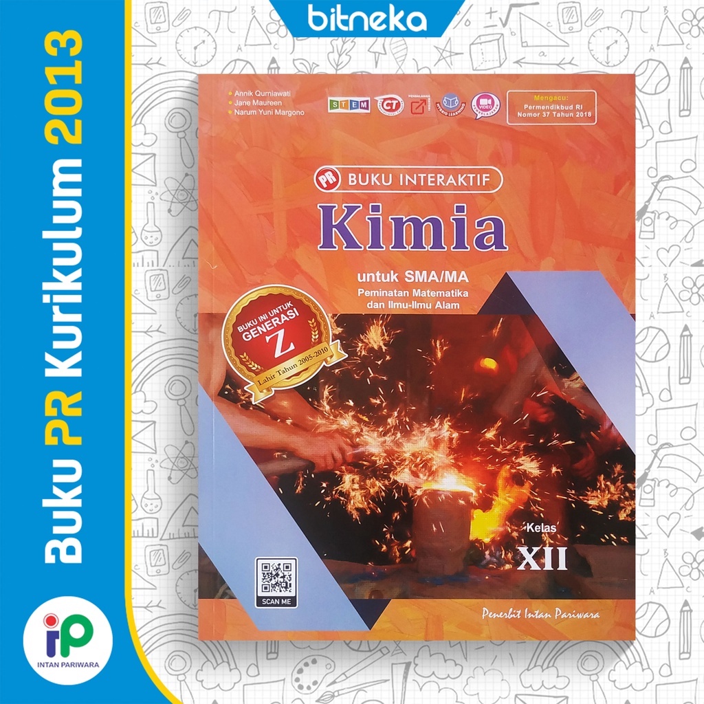 Jual Buku PR Interaktif Kimia SMA/MA Kelas 12 - Intan Pariwara | Shopee ...