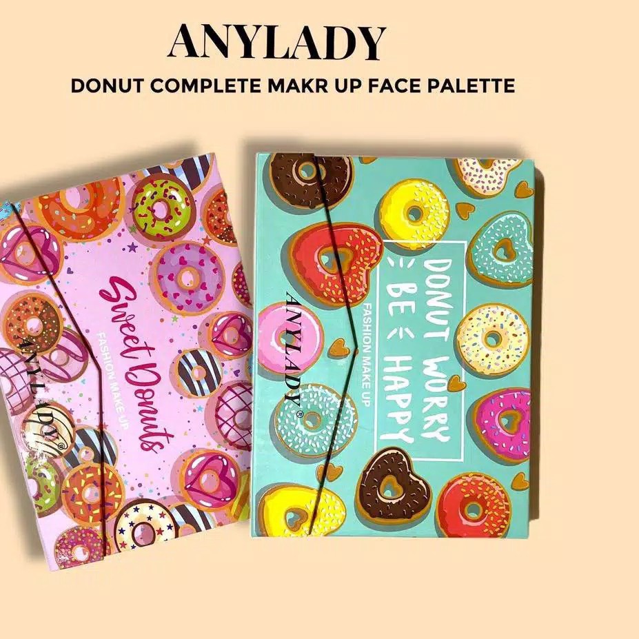 cod promo murah ANYLADY Donut Eyeshadow Palette Ready stock