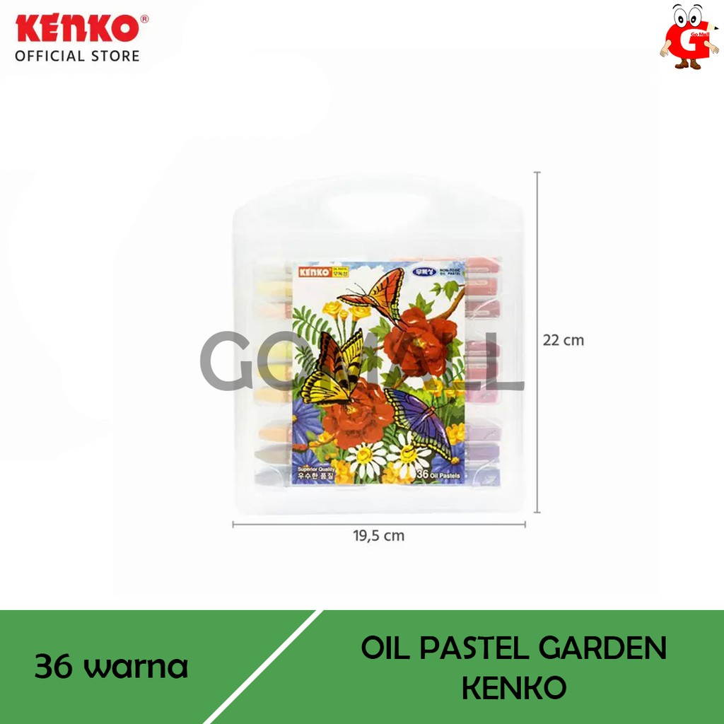 

Oil Psatel/Crayon Kenko 36 Warna
