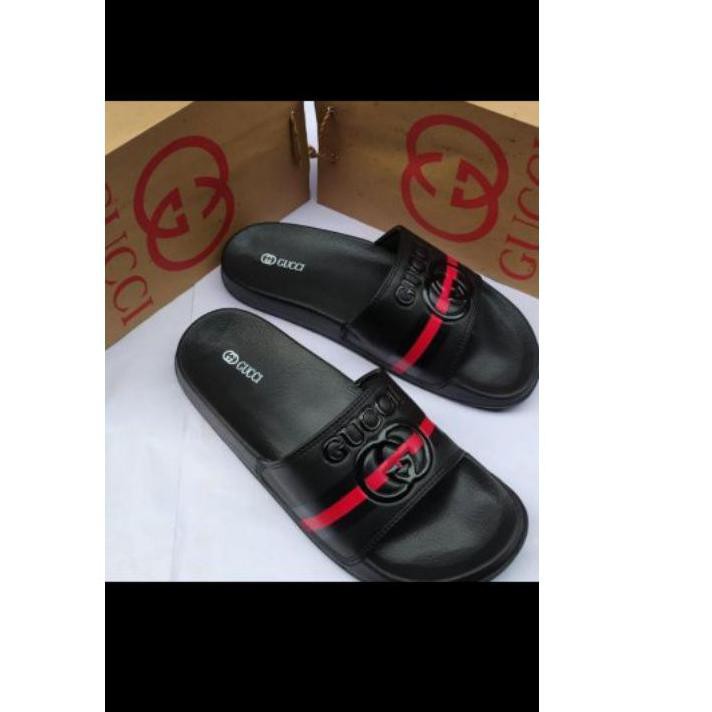 Top Collection* (cod) sandal slide gucci sandal gucci pria wanita#sandalslop