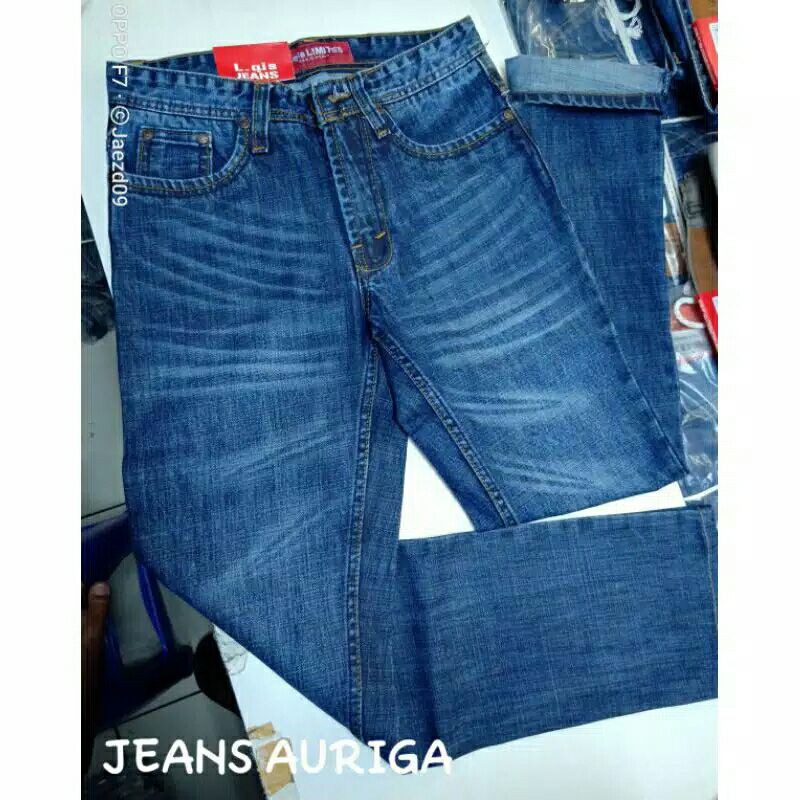 CELANA PRIA/CELANA JEANS AURIGA STANDART/SLIMFIT