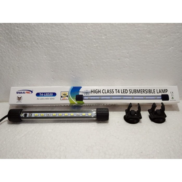 Lampu celup Led Aquarium Aquascape SAKKAI PRO T4 LED 60 cm PINK