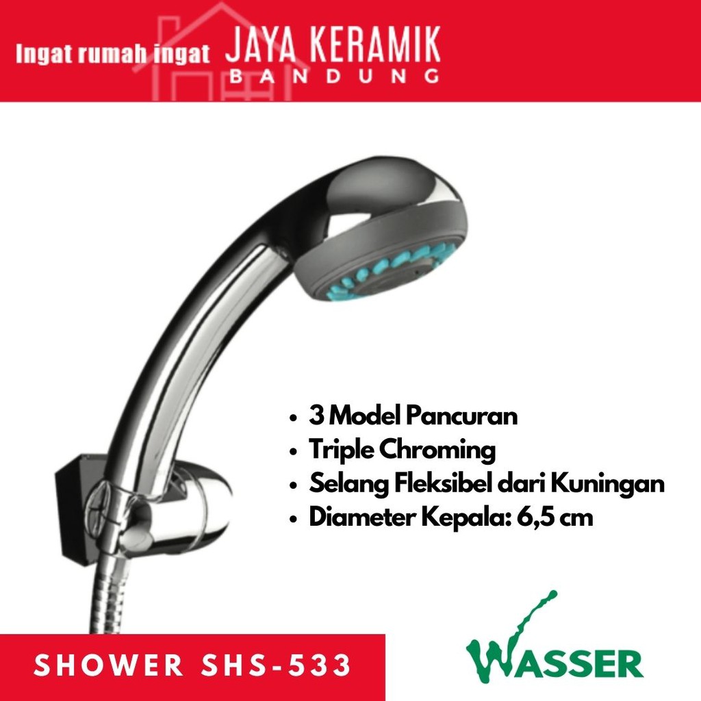 PAKET MURAH KRAN MIXER PANAS DINGIN + HAND SHOWER + SELANG WASSER