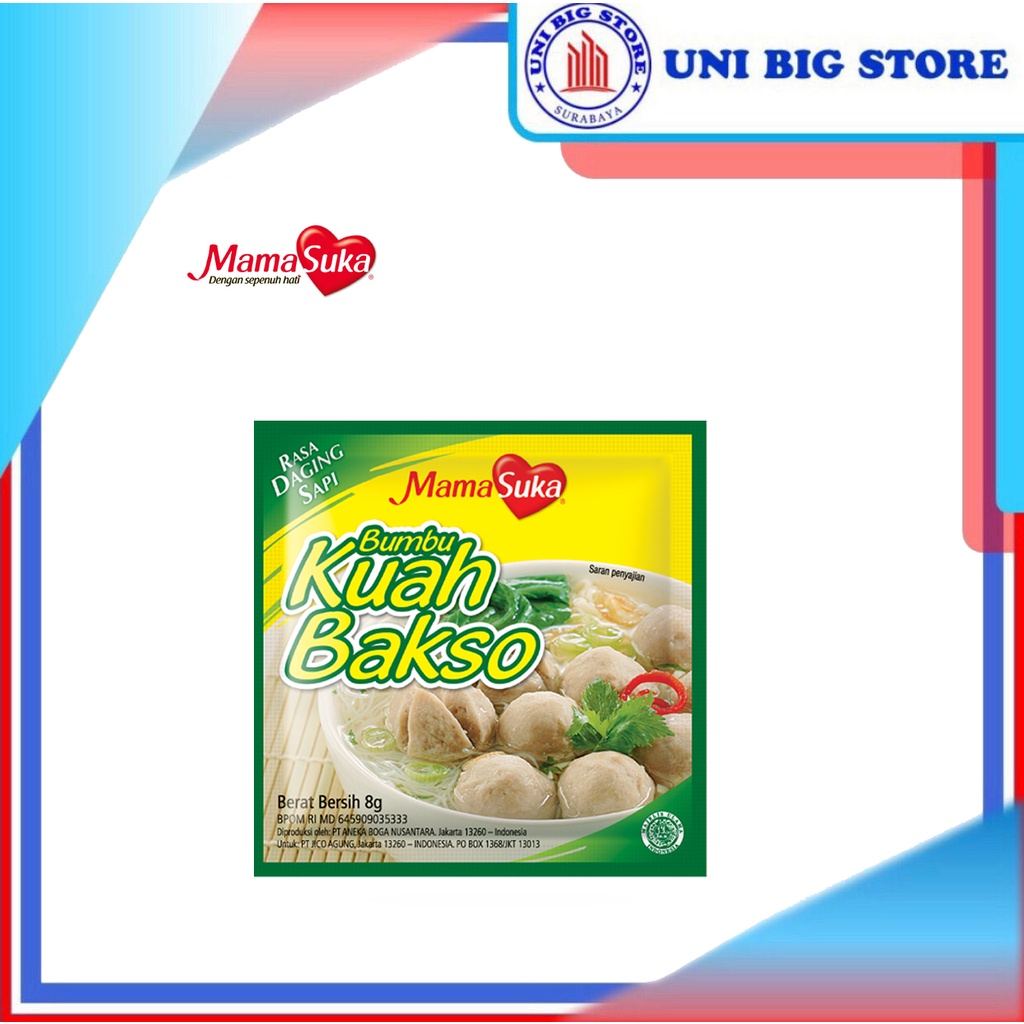 

Mama Suka Mamasuka Bumbu Kuah Bakso 8 gr