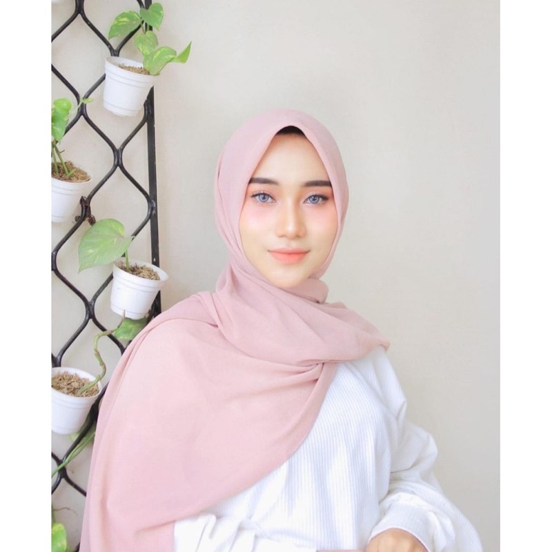 (KJI) HIJAB PASHMINA SQUARE PASHQU SEGIEMPAT DIAMOND ITALIANO