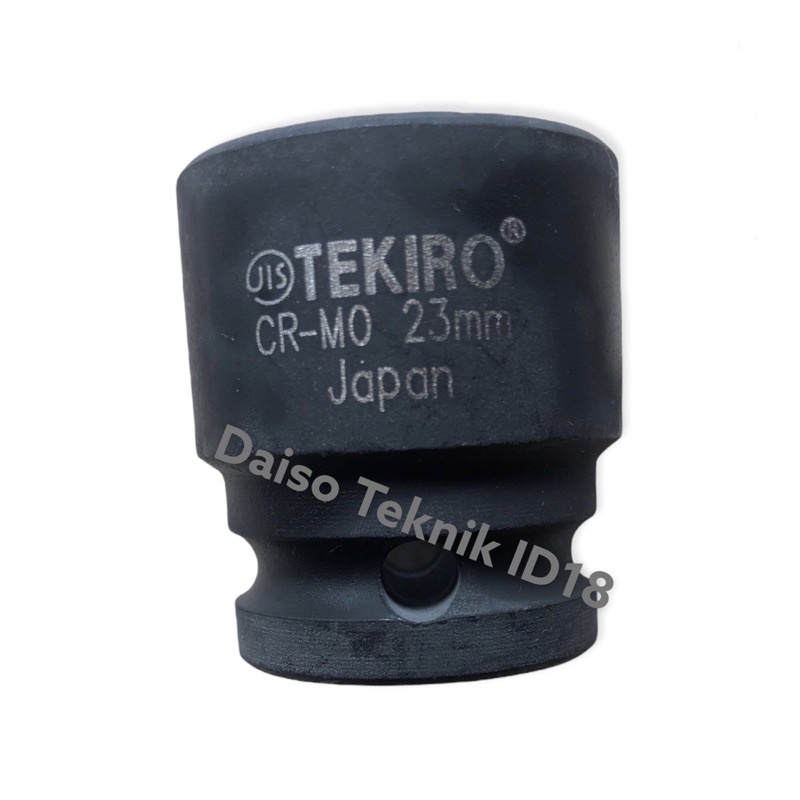 TEKIRO 1/2 INCH MATA SOCK IMPACT 23 MM 6PT / MATA SOCK IMPACT