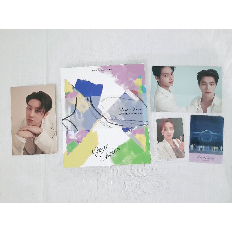 Seventeen 'Your Choice' Other Side Ver Photocard PC (Jeonghan / The 8 / Jun / Dino)