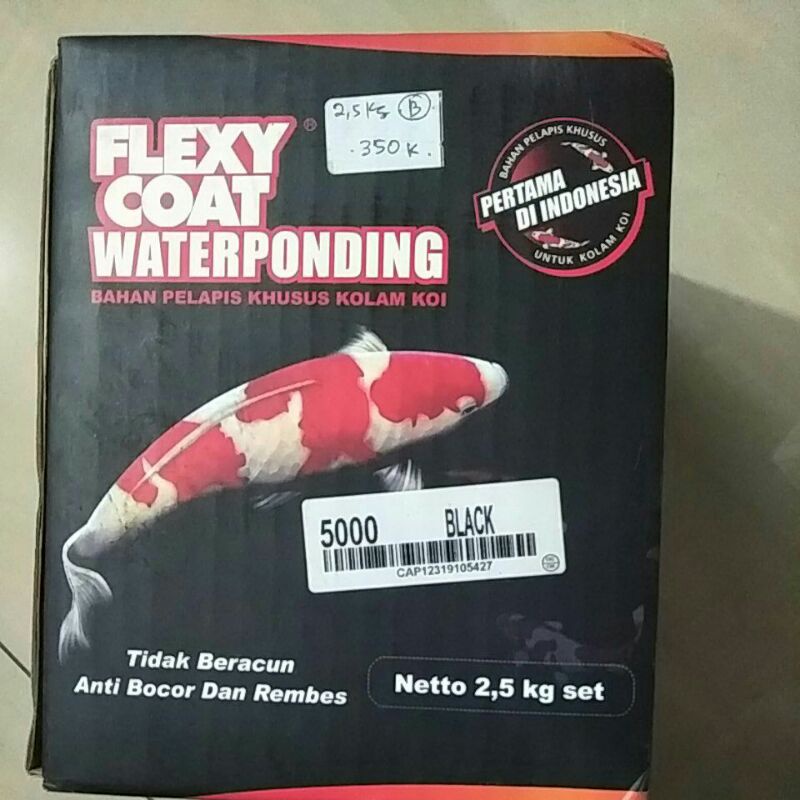 Cat khusus kolam koi flexy coat biasa