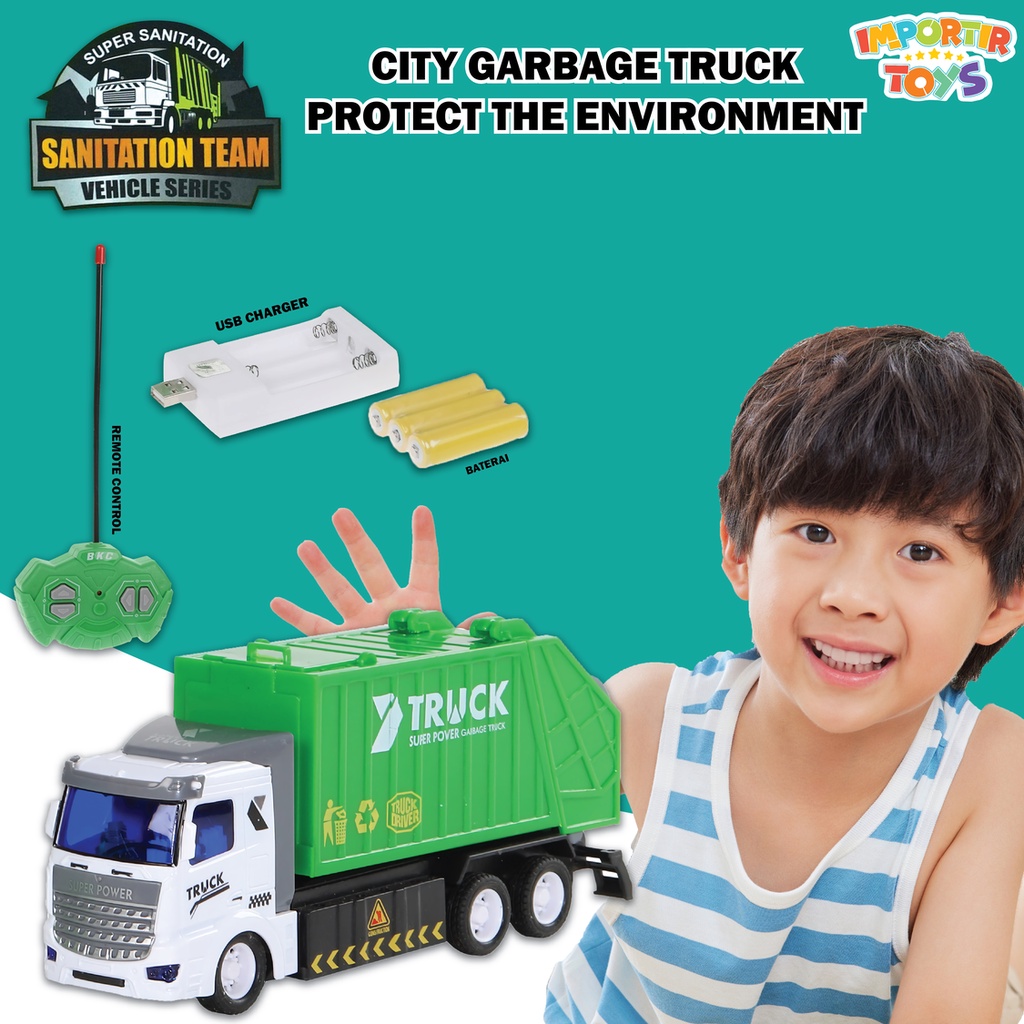 Remote Control Truck Car RC Car Mainan Anak Cowok Besar