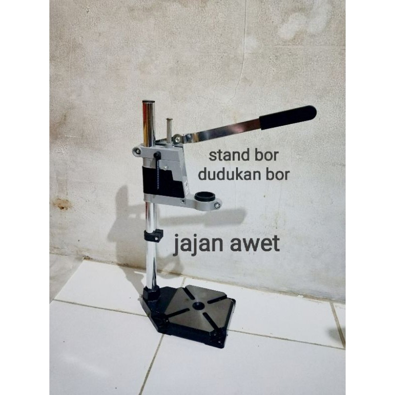 Stand bor - dudukan bor - stand drill - dudukan mesin bor