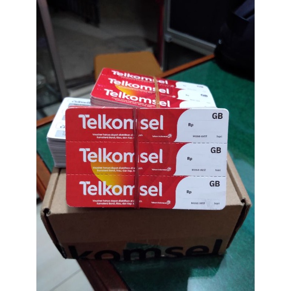 Voucher Telkomsel Kosong area Sumbagteng