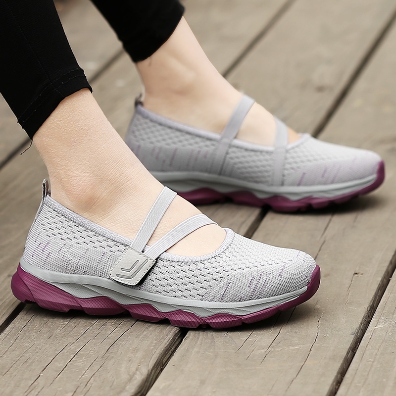 FOKU Sepatu Sneakers Wanita Outdoor Sepatu Wanita Kasual Terbaru