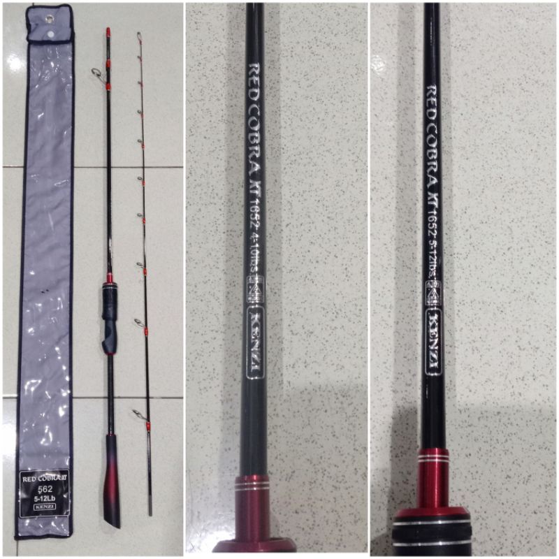 Joran Pancing Kenzi Red Cobra XT 165