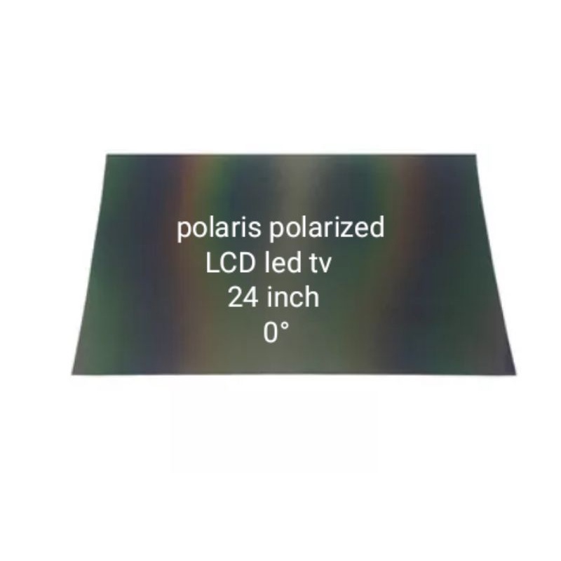 Jual Plastik Polaris Polarized Tv Led Lcd 24 Inc 0 Derajat Bagian Luar ...