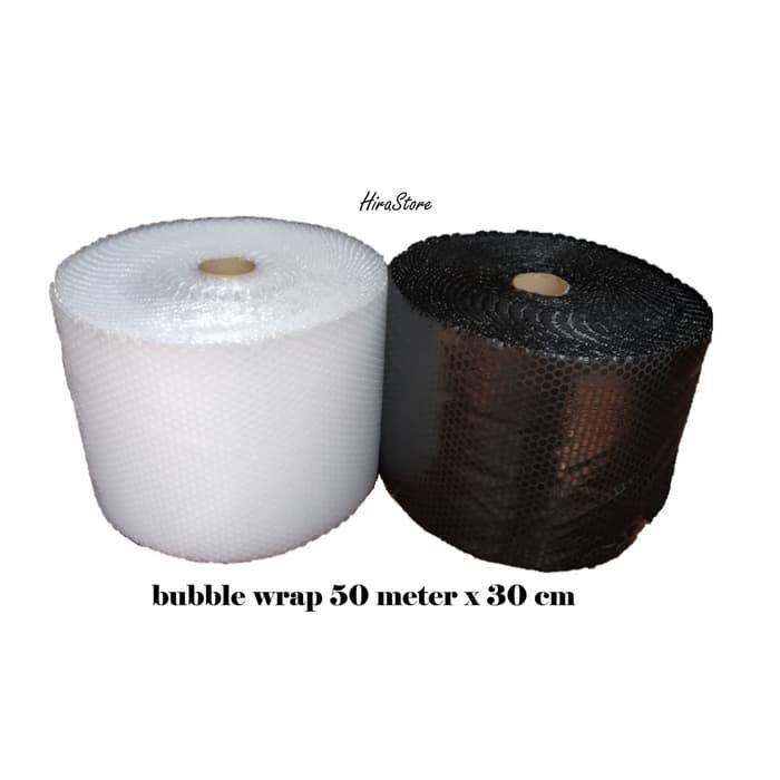 

PROMO - bubblewrap 50 meter x 30 cm plastik bubble tebal pekat lentur