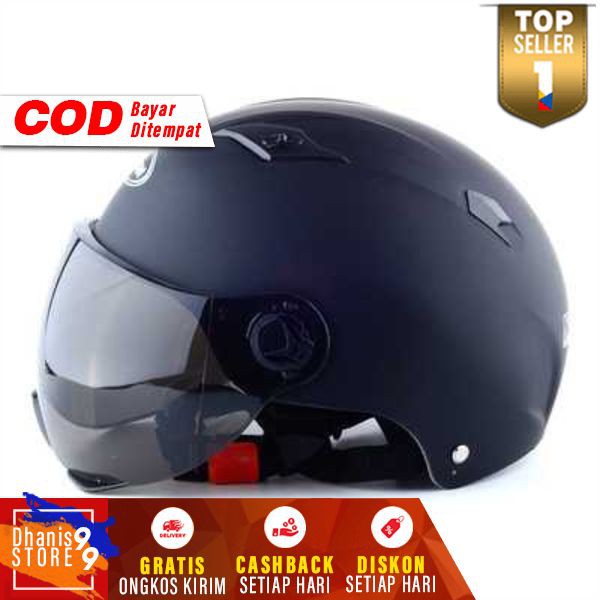 Helm Sepeda Skuter Motor Elektrik Half Face Nuoman Helm Scooter Olahraga Outdoor