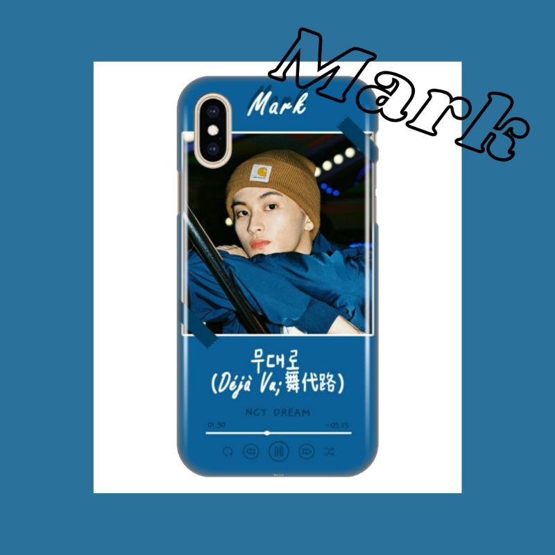 Case Mark NCT Dream Deja Vu Edition Softcase Anticrack Casing HP Handphone Hand Phone Soft Hard Hard