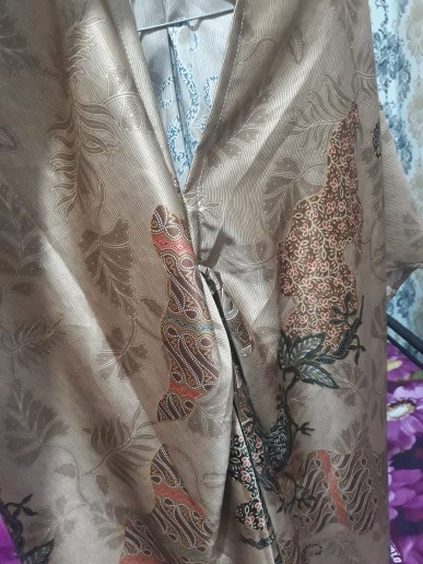 Vn992 - Dress Batik Kaftan Batik Kantor Wanita Kaftan Murah Lebaran Hari Raya