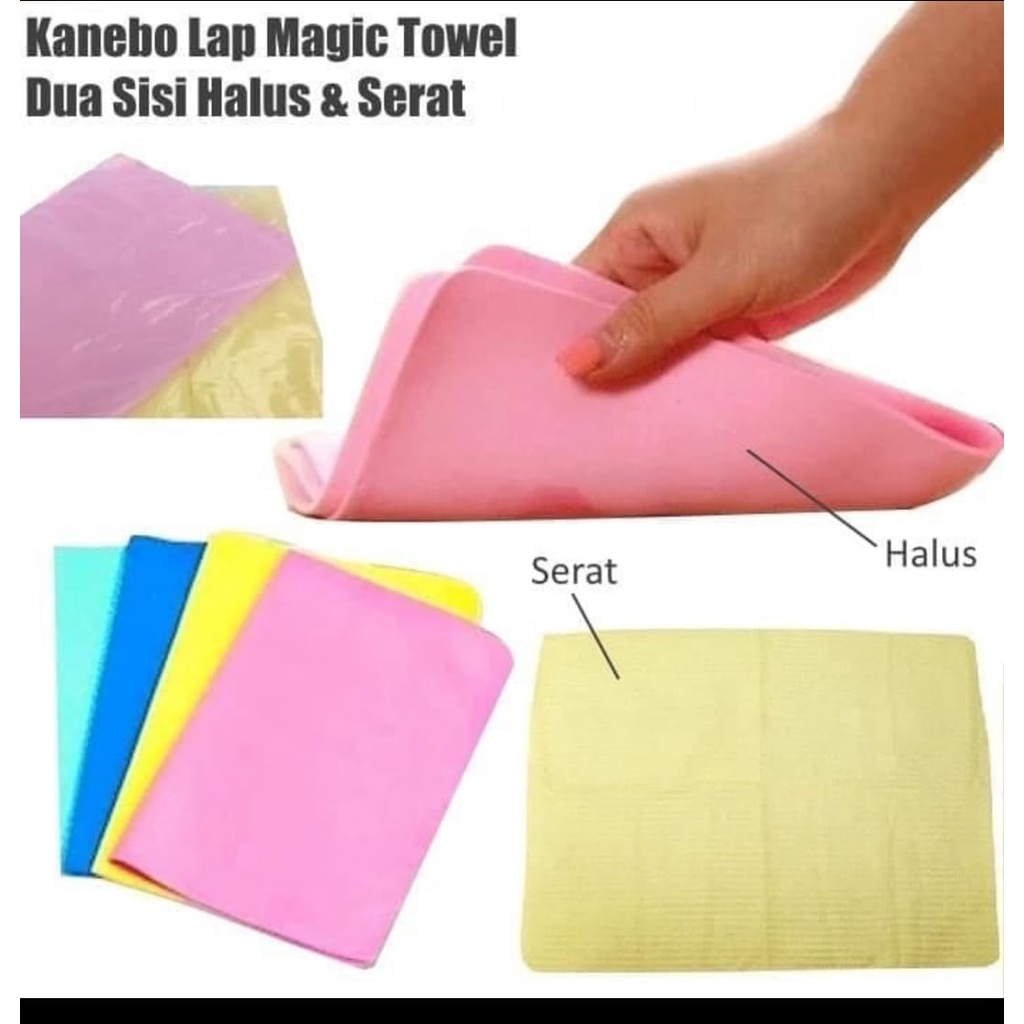 Magic ToweL, Kain Lap Kanebo Serap TinGgi , Kain Mobil