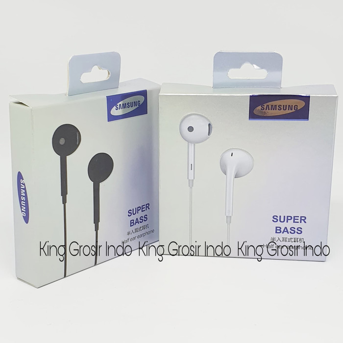 Handsfree Headset SAMSUNG R17 Earphone Stereo Super Bass R-17 - Hitam