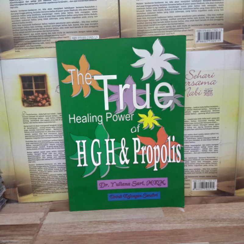 

BUKU ORIGINAL - THE TRUE HEALING POWER OF HGH & PROPOLIS
