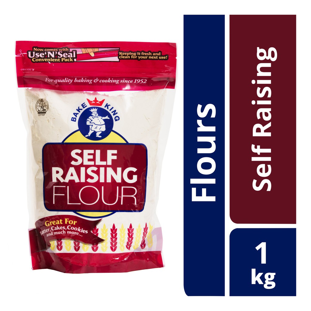 

Bake King Self Raising Flour 1kg - Tepung Naik Sendiri