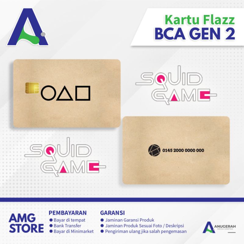 Jual Kartu Flazz Bca Gen E Money Mandiri Motif Sg Shopee Indonesia