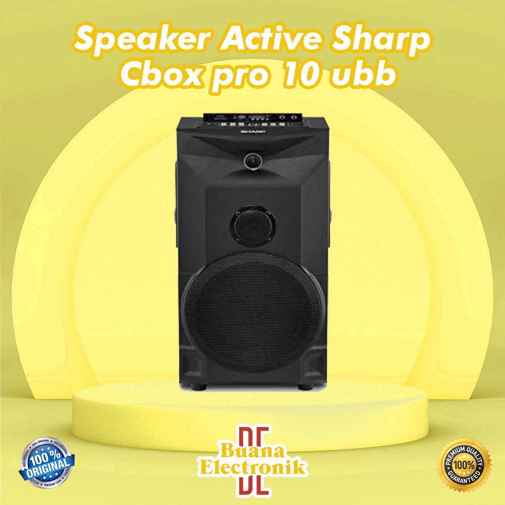 SPEAKER SHARP CBOX PRO 10 UBB ORIGINAL / KARAOKE