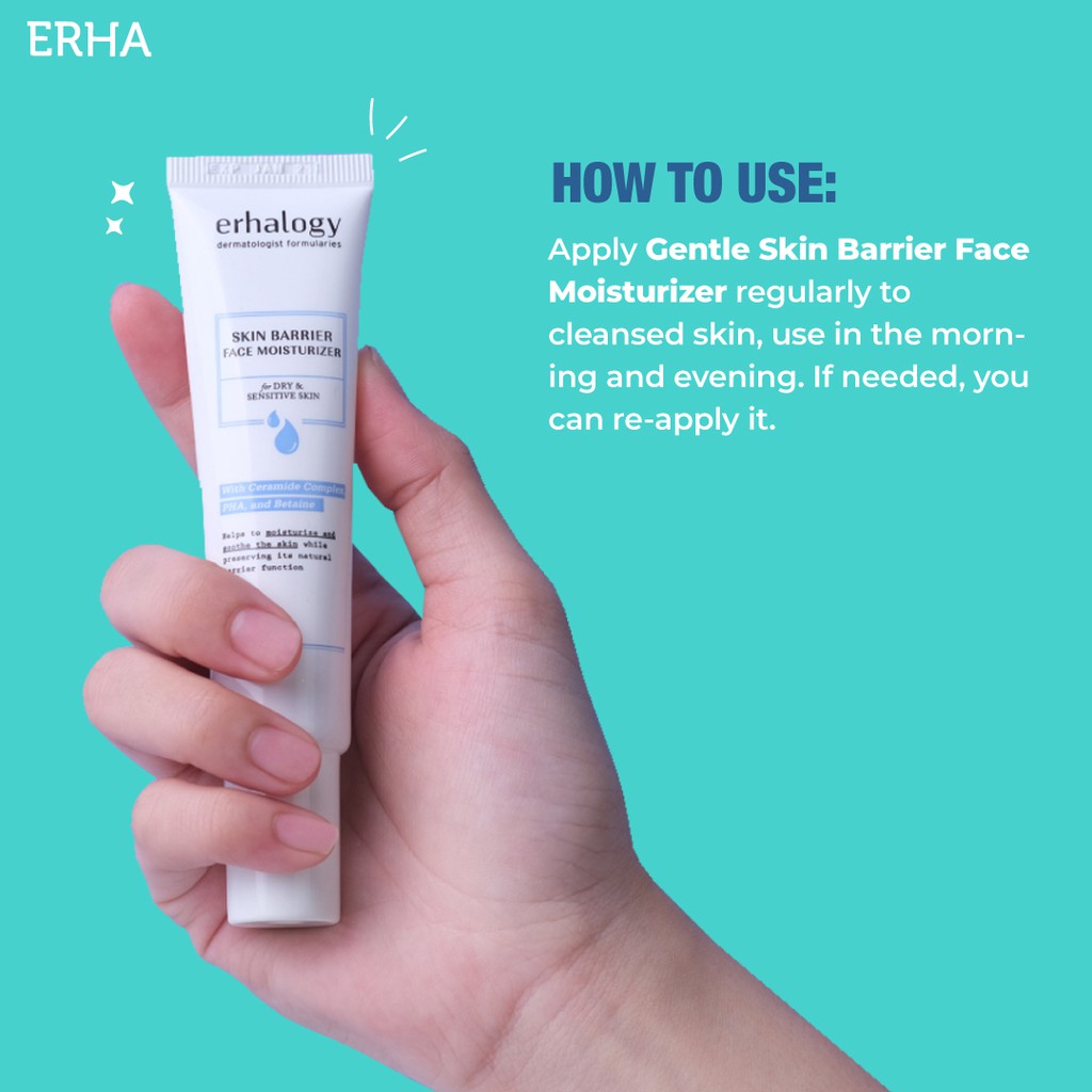 erha skin barrier face moisturizer