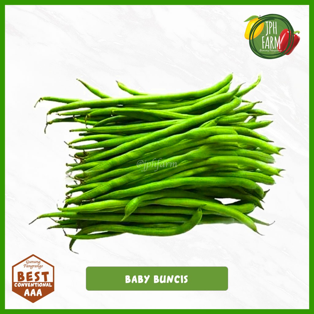 

Baby Buncis, String Bean, Kacang Buncis, Peas 500g
