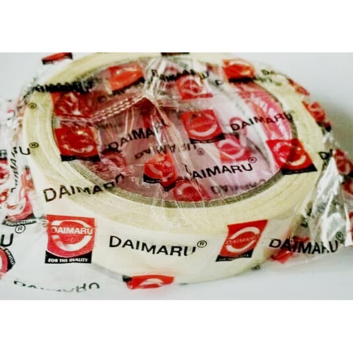 

FREE Ongkirr ! Isolasi Selotip selotep tape lakban kertas DAIMARU 1 inch 21m MURAH murah