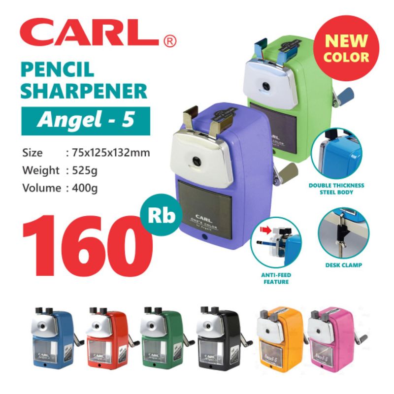 

CARL PENSIL SHARPENER ANGEL 5