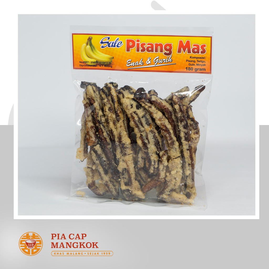 Camilan Sale Pisang Mas Tradisional Asli Malang