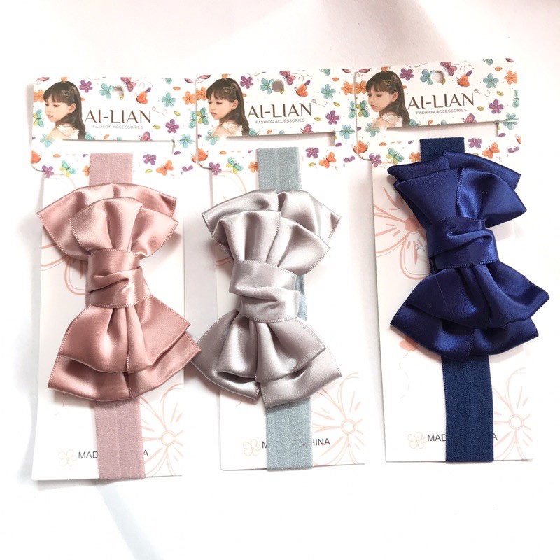 BANDANA KARET PITA SILK BESAR