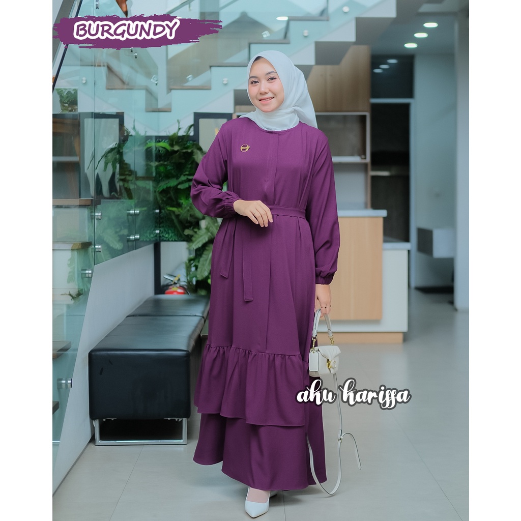 Gamis Aku Karissa Terbaru Faiqa Dress Ori