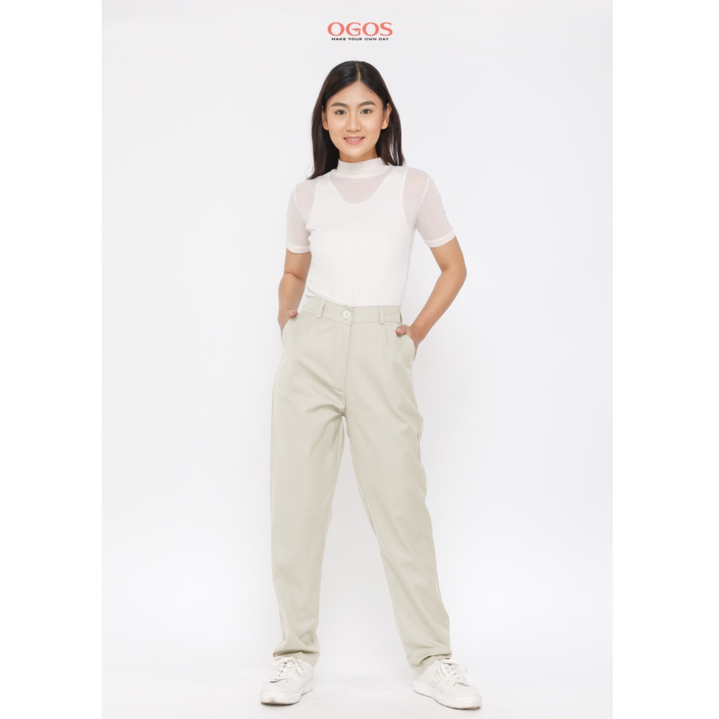 OGOS | Baggy Pants (Creamy)