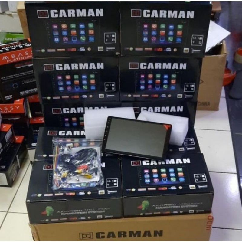 head unit android 9"inch ram 2/32gb carman