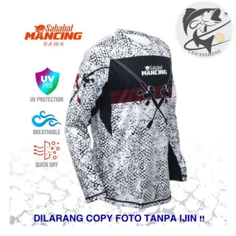 Jersey Baju Mancing Sahabat Mancing Rawa -XXL