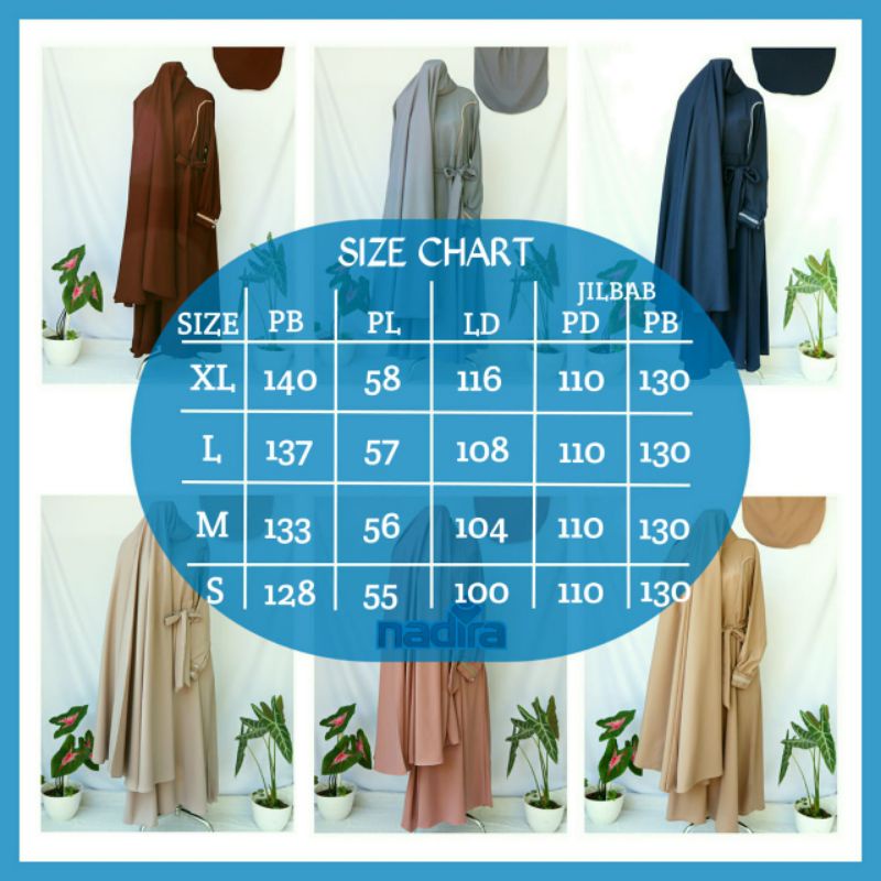 GAMIS ALYA SET DEWASA Nadira