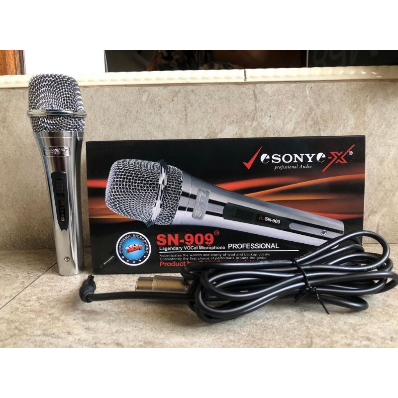 MIC KABEL SONY / MICROPHONE SN 909