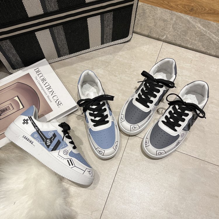 TBIG [COD] Sepatu Sneakers ATRLOADING Sepatu Import Wanita Sepatu Korea Style Sekolah Kuliah