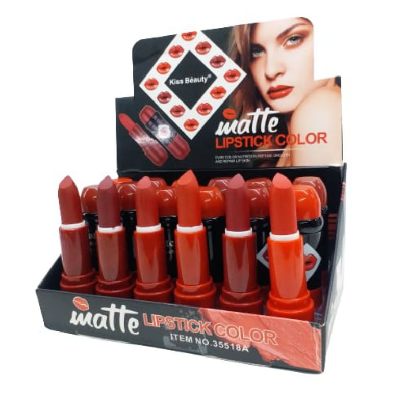 LIPSTICK KISSBEAUTY MATTE 35518A harga set isi 6
