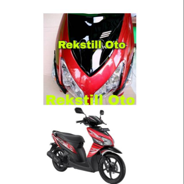 Cover Tameng Depan Vario 110 Karbu