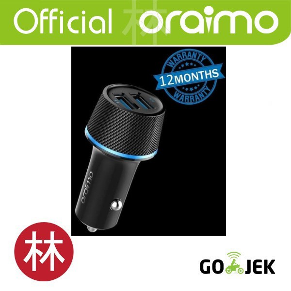 Oraimo OCC-21DML Highway Compact Car Charger + Cable