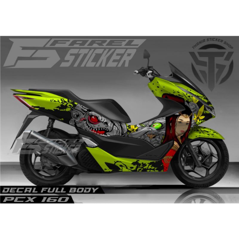 Decal PCX 160 Full body Sticker Variasi PCX 160