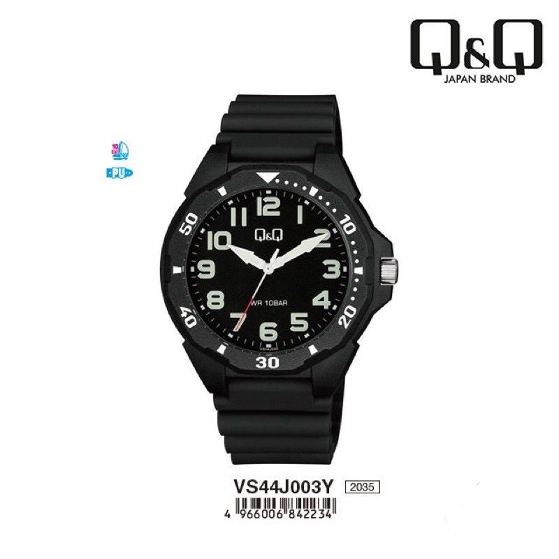 JAM TANGAN SPORT QnQ PRIA RUBBER STRAP/ JAM TANGAN QnQ  SUPER QUALITY