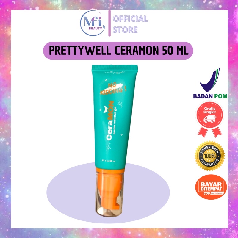 PRETTYWELL CERAMON FULLSIZE MOISTURIZER PELEMBAB WAJAH PRETTY WELL