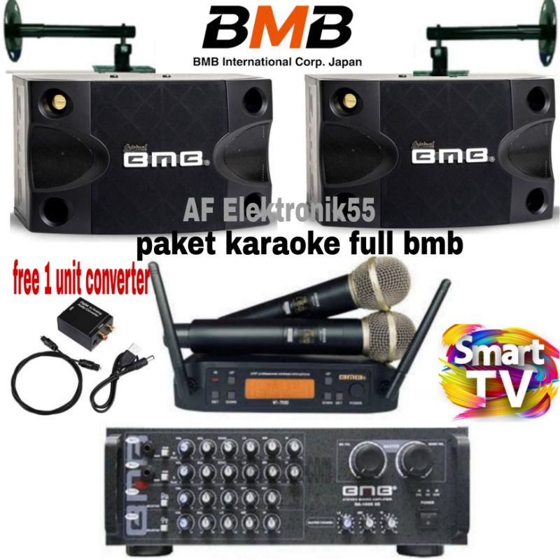 Paket Sound System Karaoke Full BMB Garansi Resmi BMB Original